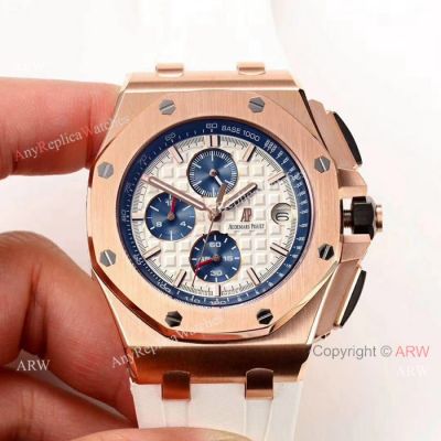 Replica AP Audemars Piguet Royal Oak Offshore Watch White Dial